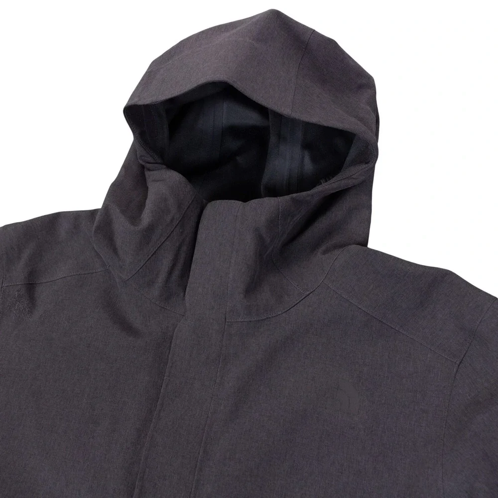 The North Face Apex Flex GTX Jacket Mens Medium Grey Dry Vent Waterproof Hooded